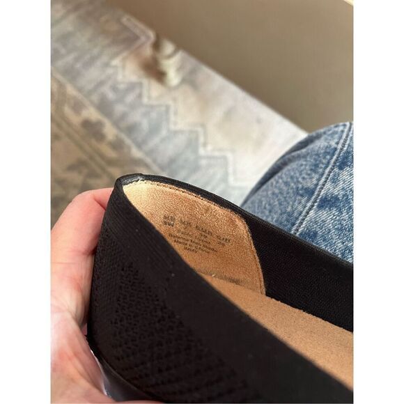 Life Stride Immy Black Velocity Stretch Memory Foam Flats sz 9 EUC - Picture 7 of 7